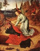 Dieric Bouts Prophet Elijah in the Desert painting